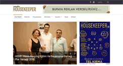 Desktop Screenshot of executivehousekeeperdergisi.com
