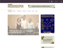 Tablet Screenshot of executivehousekeeperdergisi.com